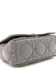 Calfskin Macrocannage Medium Caro Bag Iron Grey