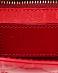 Patent Cannage Mini Lady D1OR Red