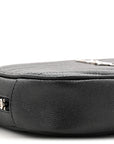 Grain De Poudre Matelasse Monogram Mini Lou Camera Bag Black