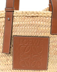 Raffia Large Basket Tote Bag Natural Tan