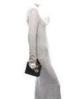 Velvet Crystal Mini Lady D1OR Black