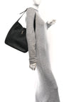 Supple Calfskin Large Le 5 A 7 Soft Hobo Black