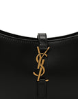 Smooth Calfskin Le 5 A 7 Mini Hobo Black