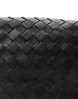 Nappa Intrecciato Small Loop Camera Bag Black