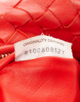 Nappa Intrecciato Mini Jodie Red