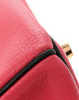 Chevre Mysore Horseshoe Birkin 30 Bougainvillea Black