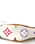 Monogram Multicolor Pochette Accessories White