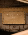 Patent Cannage Large Lady D1OR Dark Beige