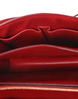 Box Calfskin Medium Classic Box Flap Bag Red