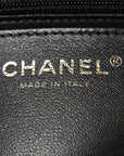 Lambskin Quilted Mini Rectangular Flap Black