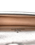 Metallic Calfskin Super Mini Dionysus Shoulder Bag Silver