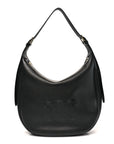 Supple Calfskin Cuir Triomphe Medium Heloise Shoulder Bag Black