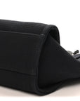 Mixed Fibers Small Deauville Tote Black