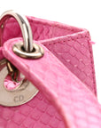 Snakeskin Medium Lady D1OR Pink