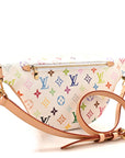 LV X TM Monogram Multicolor High Rise Bumbag White
