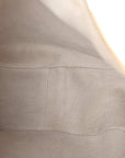 Supple Calfskin Cuir Triomphe Heloise Shoulder Bag Light Stone