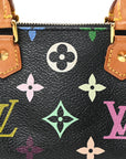 Monogram Multicolor Mini Sac HL Speedy Black