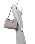 Suede Large D1ORissimo Tote Purple