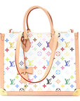 LV X TM Monogram Multicolor Onthego MM White