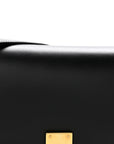 Box Calfskin Small Classic Box Flap Bag Black