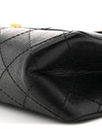 Aged Calfskin Quilted 2.55 Reissue 226 Flap Black