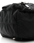 Tessuto Nylon Vela Medium Backpack Black