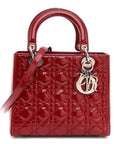 Patent Cannage Medium Lady D1OR Red