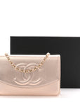 Metallic Caviar Timeless CC Wallet On Chain WOC Copper