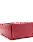 Patent Cannage Medium Lady D1OR Red