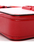 Saffiano Small Snapshot Camera Bag Red Beige