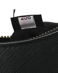 Saffiano Lux Re-Edition 2005 Shoulder Bag Black