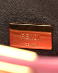 Shiny Nappa Micro Peekaboo Iconic Satchel Rosa Fluo