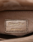Metallic Lambskin Cannage Small My ABCD1OR Lady D1OR Gold