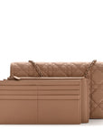 Ultra Matte Calfskin Cannage Lady D1OR Clutch Fard