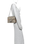 GG Supreme Monogram Small Dionysus Shoulder Bag Taupe