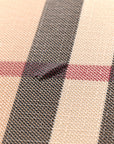 Supernova Check Small Nickie Tote Black