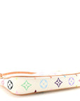 Monogram Multicolor Pochette Accessories White