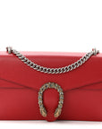 Dollar Calfskin Swarovski Crystal Small Dionysus Shoulder Bag Hibiscus Red