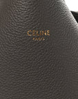 Soft Grained Calfskin Medium Belt Cabas Phantom Grey