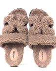 Woolskin Womens Chypre Sandals 40 Bois De Santal
