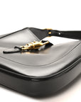 Boarded Dyana Lux Calfskin Small Jackie 1961 Hobo Black