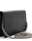 Calfskin Super Mini Dionysus Shoulder Bag Black