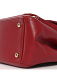 Caviar Quilted Large Business Affinity Flap Red
