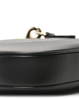 Calfskin Small Jackie Shoulder Bag Black