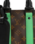 Monogram Macassar Keepall Bandouliere 25 Minty Green