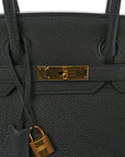 Togo Birkin 30 Black