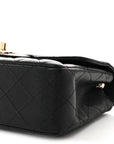 Caviar Quilted Mini Rectangular Flap Black