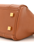 Supple Shiny Lambskin Small New Luggage Soft Tan