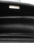 Aged Calfskin Chevron Quilted 2.55 Reissue Mini Flap So Black