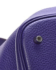 Taurillon Clemence Picotin Lock 26 GM Iris